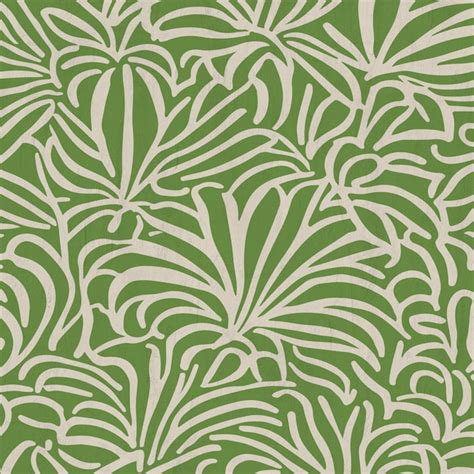 Premium Photo Botanical Green Fabric Pattern