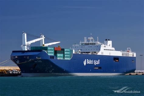 Bahri Jeddah Ro Ro Cargo Ship Details And Current Position Imo 9626522 Vesselfinder