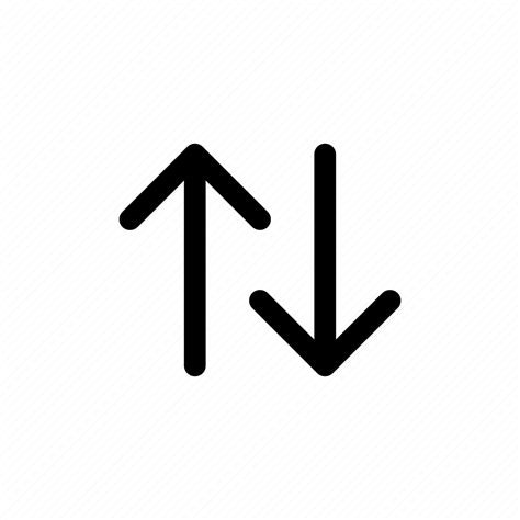 Up Down Arrows Navigation Icon Download On Iconfinder