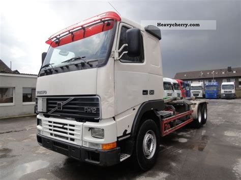 Volvo Meiller Fh12 340 6x4 Air Switches Leaf 1998 Roll Off Tipper Truck Photo And Specs