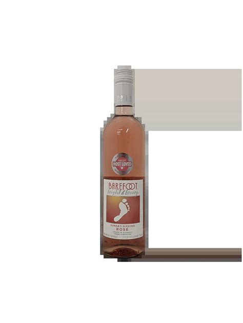 Barefoot Bright Breezy Rose 750ml Luekens Wine Spirits