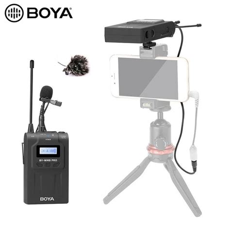 Boya By Wm Pro K Uhf Draadloze Microfoon Mic System Dual Channel