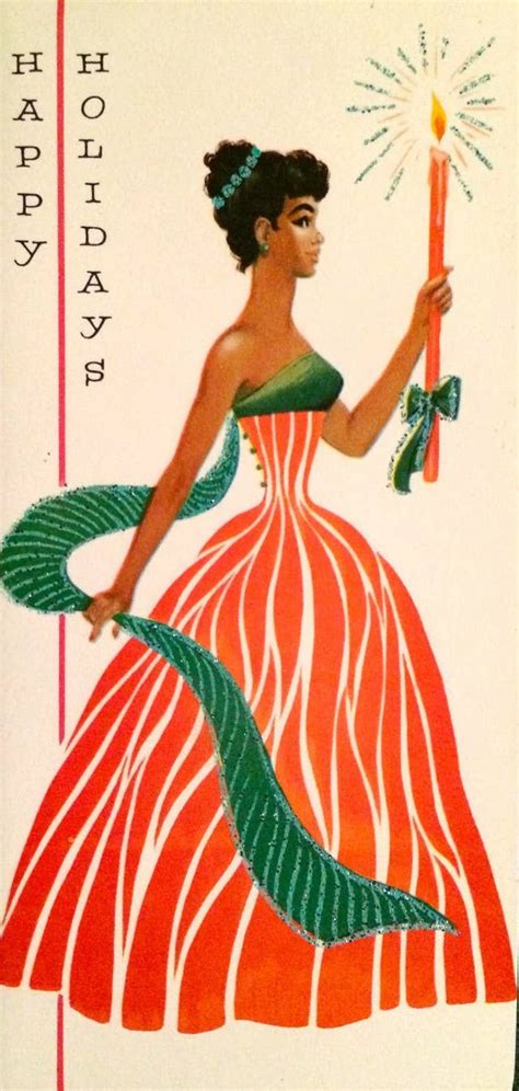 17 Beautifully Festive African American Christmas Cards From The 1950s And 60s Artofit