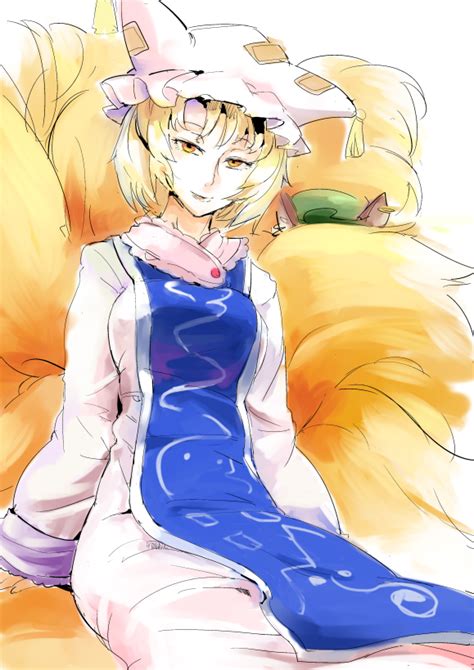 Safebooru 2girls Animal Ears Blonde Hair Cat Ears Chen Dress Ear