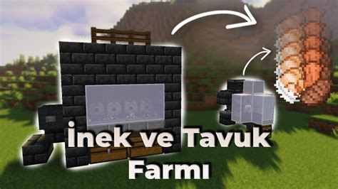 Otomatik İnek ve Tavuk Farmı Minecraft Hardcore 1 19 2 Bölüm 24