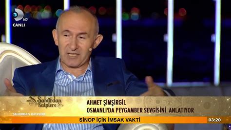 Ahmet Im Irgil Osmanl Da Peygamber Sevgisi Youtube