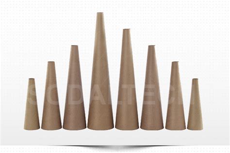 Waxed Cardboard Bolt Box Cones Holding Down Bolt Cones