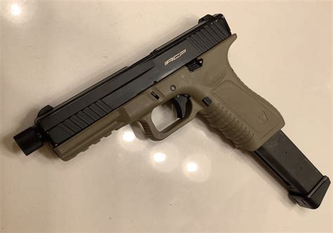 Glock 17 Extended Clip Silencer