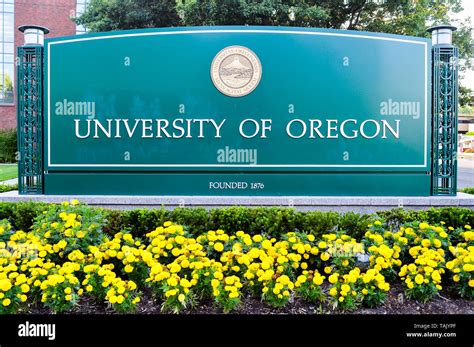 The University Of Oregon Founded In 1876 The University Of Oregon Is