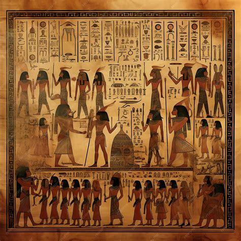 Premium Photo | Historical illustration of the pharaohs of ancient Egypt
