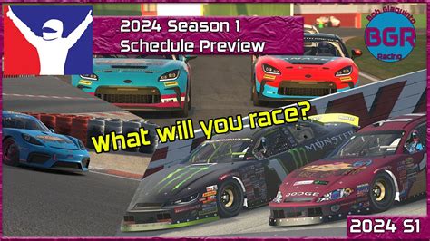 Iracing Season Schedule Preview Youtube