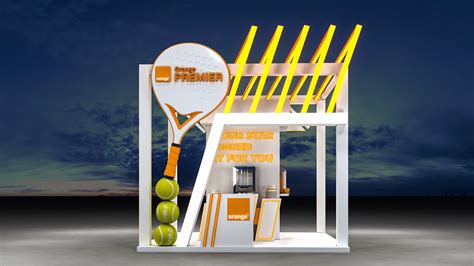 Orange Padel Activation On Behance