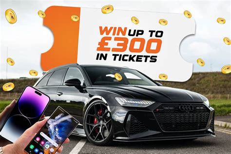 Free Chance To Win £100 In Audi Rs6 Tickets Prize Tripled Over £1