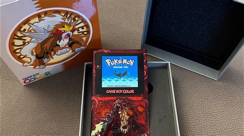 Game Boy Color Pokémon Entei How To Use The Screen Options Youtube