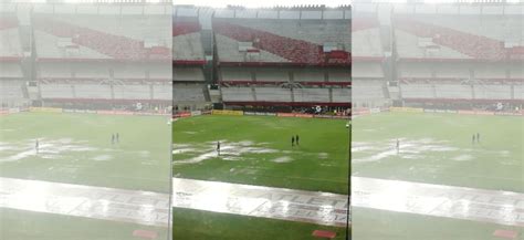 ¿se Juega Ponen En Duda El Partido Entre River Y Binacional Primera