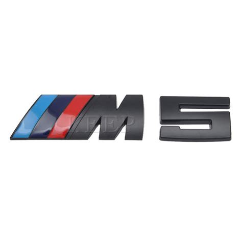 1Pc BMW M5 Power Metal Logo Car Rear Trunk Emblem Badge For BMW E46 E30 ...