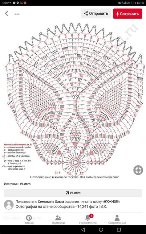 Pin by agata on szydełko Doily patterns Crochet tablecloth pattern