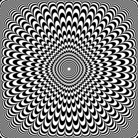 Optical Illusion Design Abstract Op Art Pattern