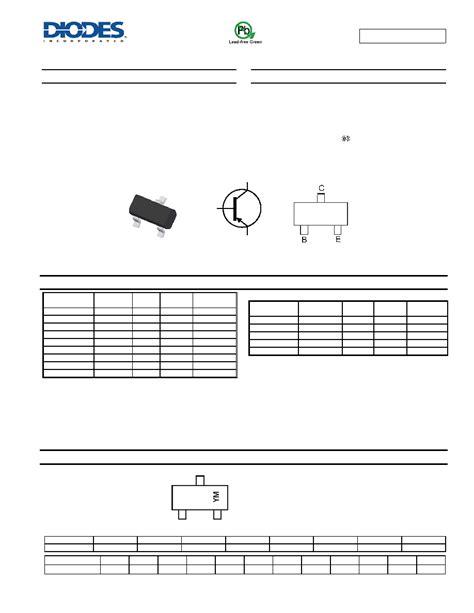 BC857C 13 F Datasheet 1 7 Pages DIODES PNP SURFACE MOUNT SMALL