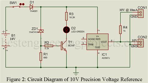 Precision Voltage Reference Circuit - Engineering Projects