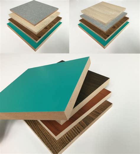 Mm Mdf With Melamine Film Sheet Melamine Laminated Mdf Board China