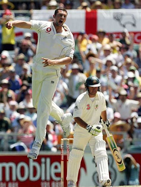 Ricky Ponting Is Caught Behind Off Harmison For Espncricinfo