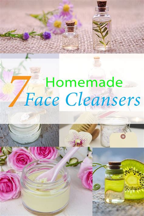 7 Homemade Face Cleanser Recipes For All Skin Types • The Natural