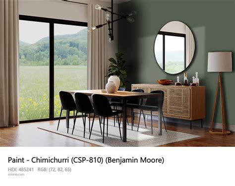 Benjamin Moore Chimichurri Csp 810 Paint Color Codes Similar Paints