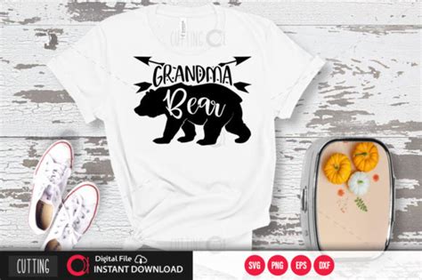 Grandma Bear Svg Graphic By PrintableSvg Creative Fabrica