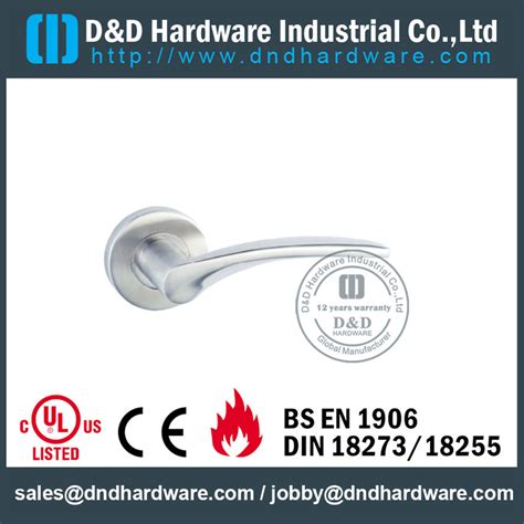 Stainless Steel 316 Solid Lever Handle For Internal Doors DDSH001 From