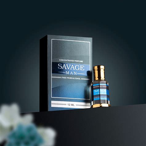 Musk Al Mahal Savage Man Concentrated Perfume Attar Oil 12ml