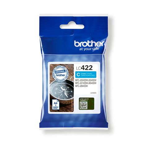 Brother LC422XL High Capacity Ink Cartridge Multipack B C M Y