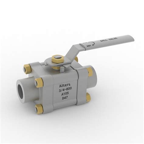 Floating Ball Valve With Sw Bw Fnpt Connections Alters