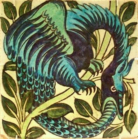 Tile William De Morgan British Museum London 1888 97 Flickr