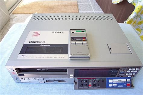 Sony Betamax Hi Fi Model Sl