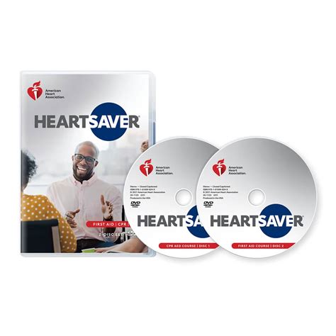 Aha Heartsaver® First Aid Cpr Aed Dvd Set Shop Vitali