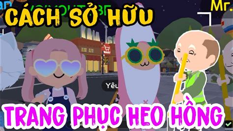 Play Together CÁCH SỞ HỮU TRANG PHỤC CÁ HEO HỒNG NGƯỜI QUÉT RÁC LÀ