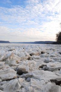 Jamming With An Ice Jam On The Susquehanna River