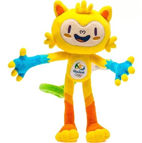 Mascote Vinicius Olimpiadas Rio Pelucia Original Cm Mercadolivre