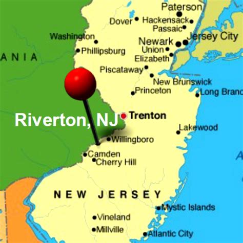 riverton NJ map – Historical Society of Riverton, NJ