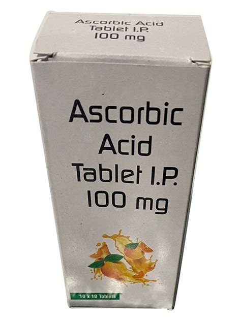 Ascorbic Acid Tablet IP at ₹ 230/box | Vitamin C Tablet in Solan | ID ...