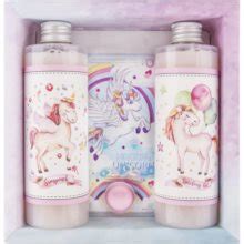 Bohemia Gifts Cosmetics Unicorn Coffret Cadeau Pour Le Bain Pour