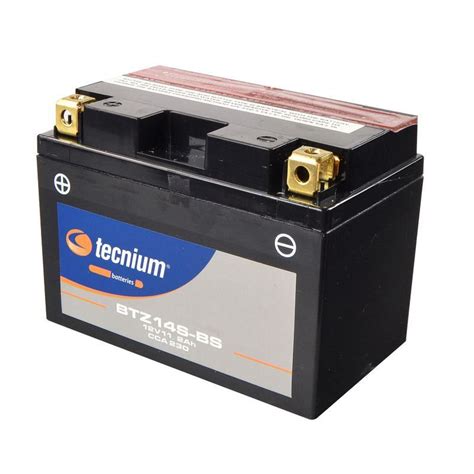 Batterie TECNIUM Sans Entretien Avec Pack Acide BTZ14S BS