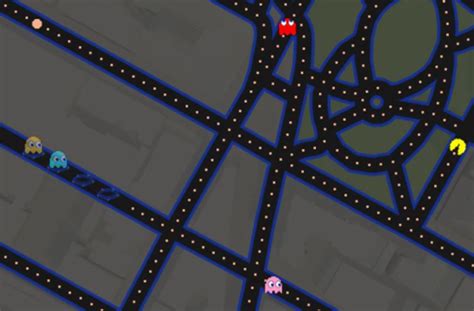 google-easter-egg-pacman-maps - Smart Traffic