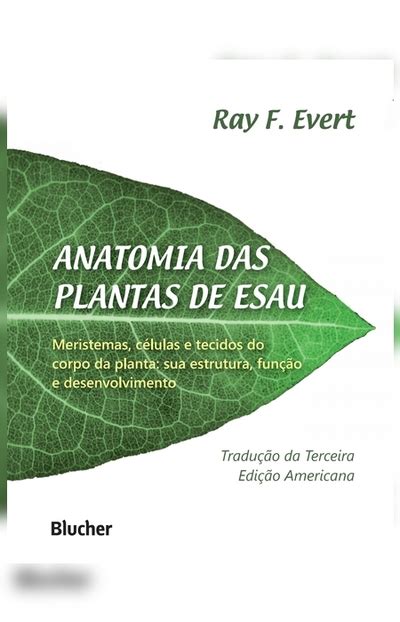 Bookplay Anatomia das Plantas de ESAU Meristemas Células e Tecidos