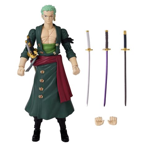 "Bandai Anime Heroes - One Piece Roronoa Zoro 6.5"" Body Figure ...