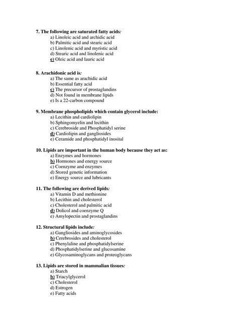 178 Questions In Biochemistry Medicine Mcqs 2