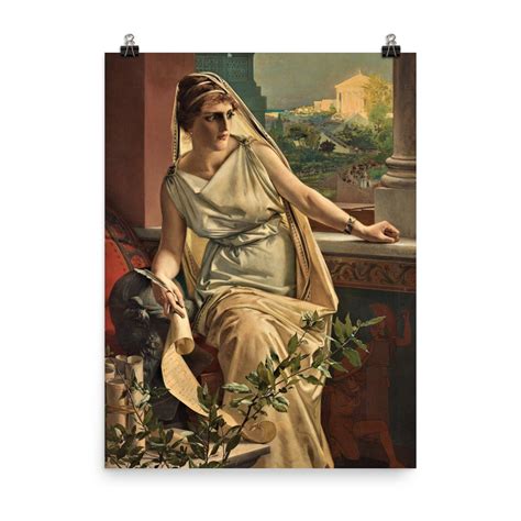 Hypatia of Alexandria Poster Print - Etsy