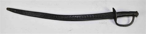 Solid Cast Iron Model Of A Ca 1860 Naval Cutlass In