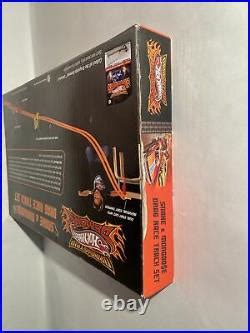 Car Track Set Hot Wheels Drag Strip Demons SNAKE MONGOOSE Drag